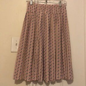 Geometric Midi Skirt
